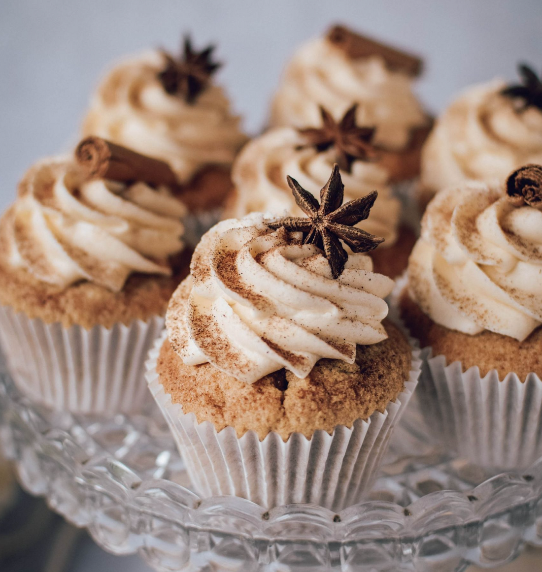 Kakao Chai Latte Cupcakes