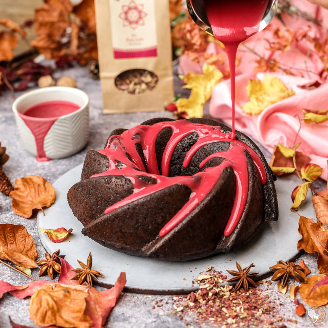 Pink Chai Schokoladenkuchen