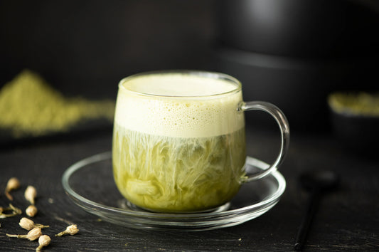 Dirty Matcha Chai Latte